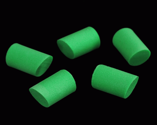 Foam Simple Popper, Green, 14 mm